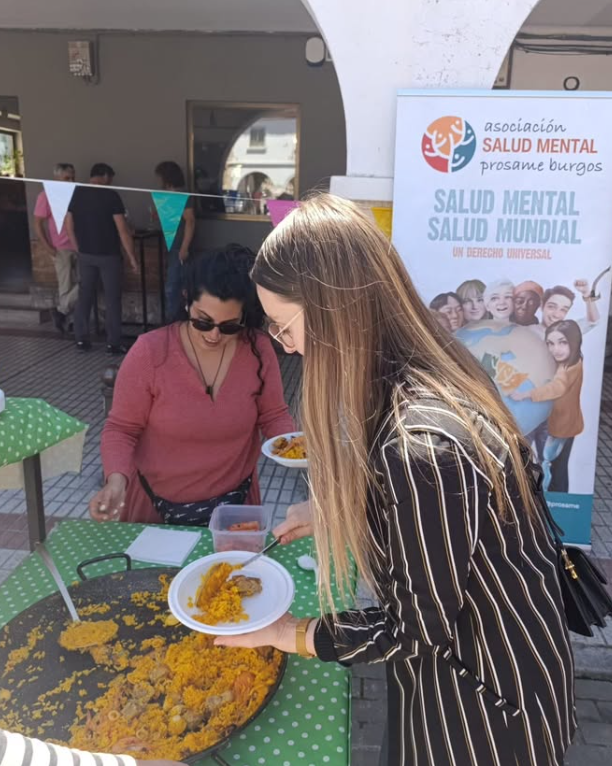 Éxito de la Paella Solidaria en Favor de Prosame Salud Mental Burgos