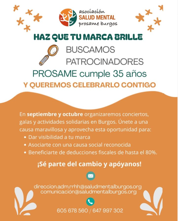 Prosame Salud Mental celebra 35 años de compromiso con la comunidad