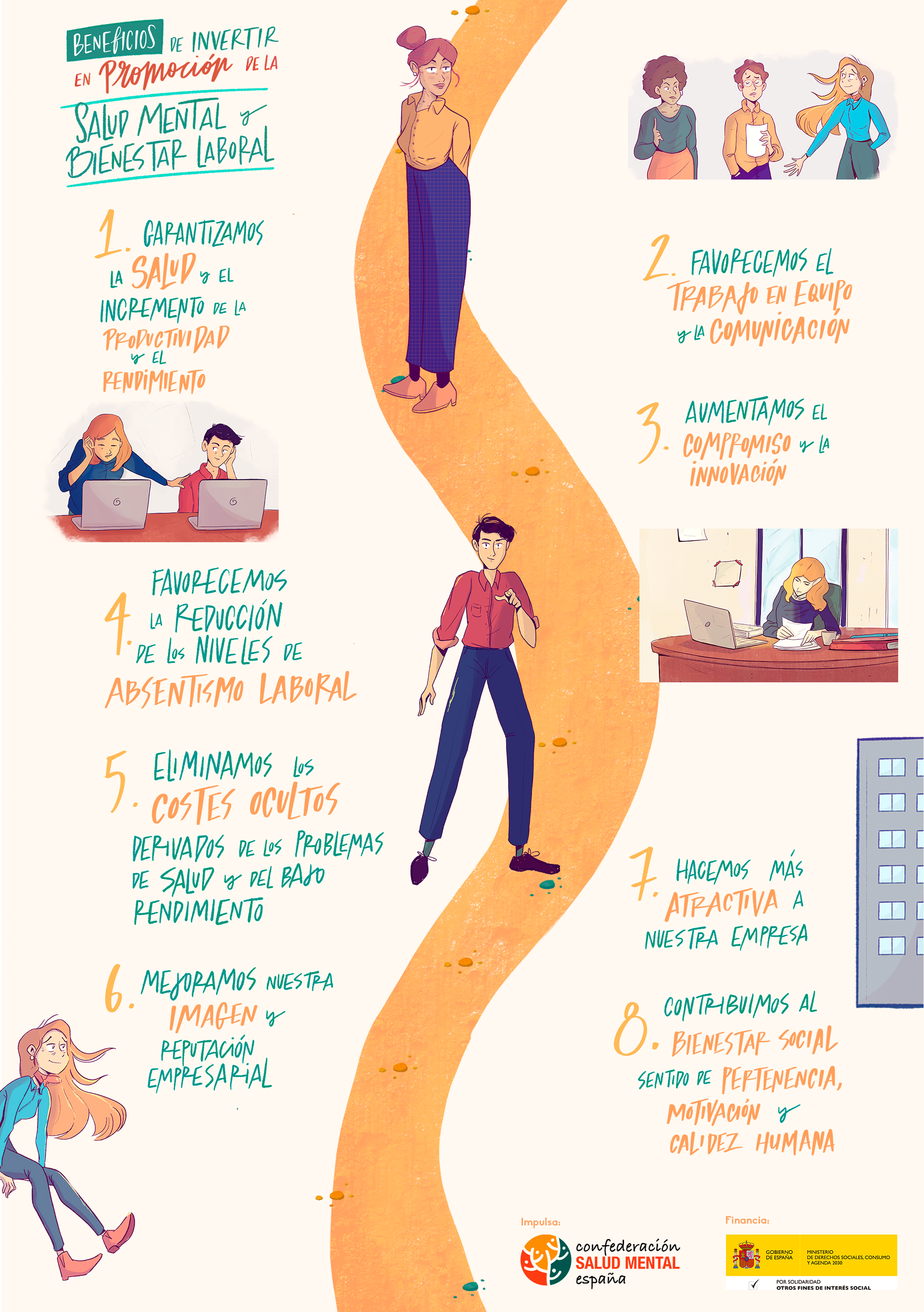 Trabajar sin máscaras, emplear sin barreras: una apuesta por la salud mental en el empleo