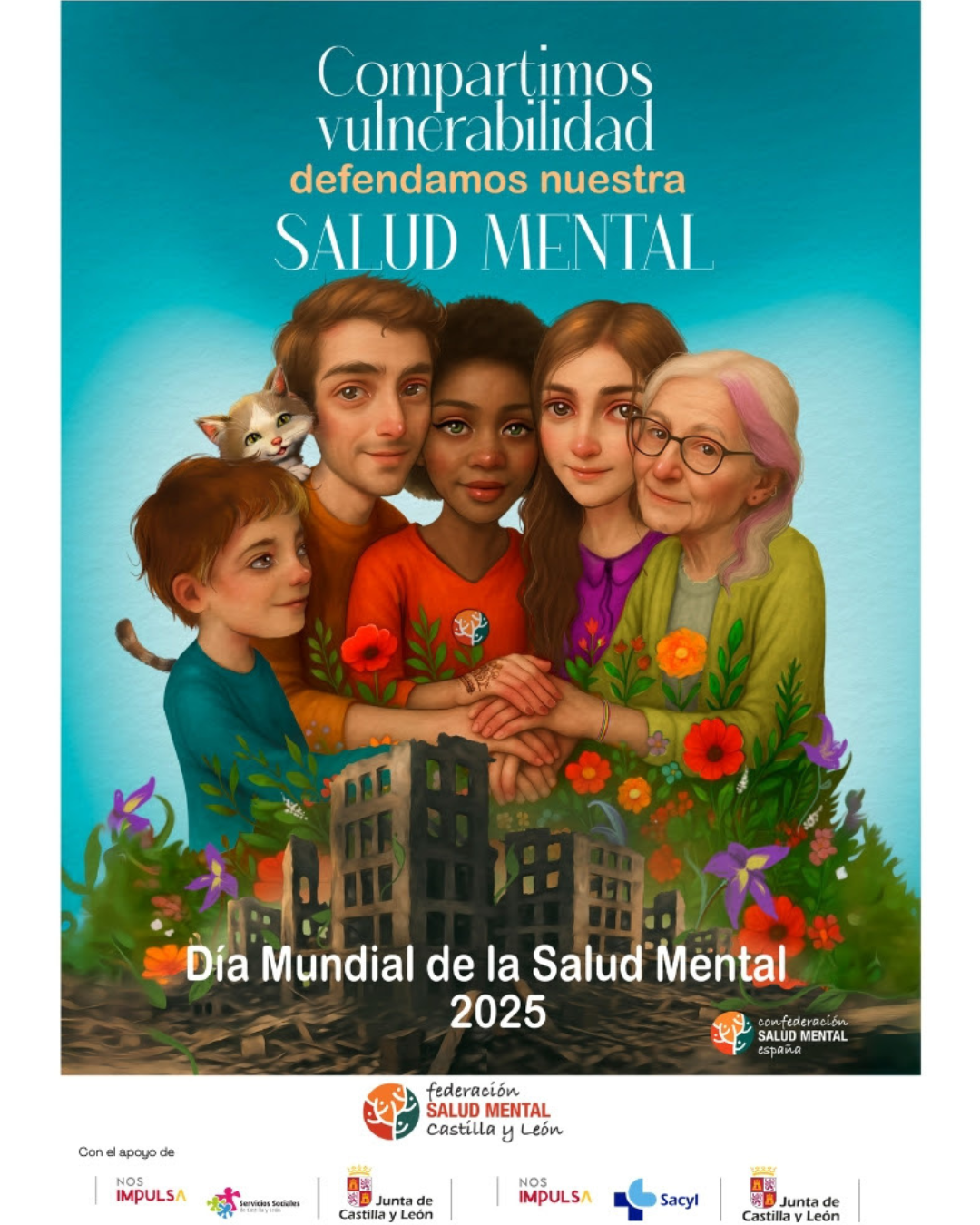 Día Mundial de la Salud Mental 2025: Compartimos vulnerabilidad, defendamos nuestra salud mental